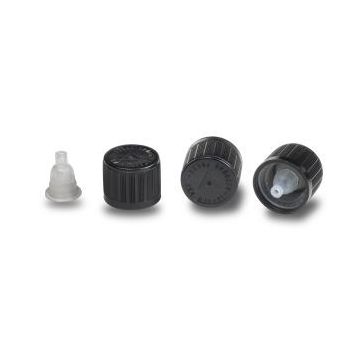 Bezpečnostní uzávěr s kapací vložkou široký, DIN 18 (sklo) 2 mm