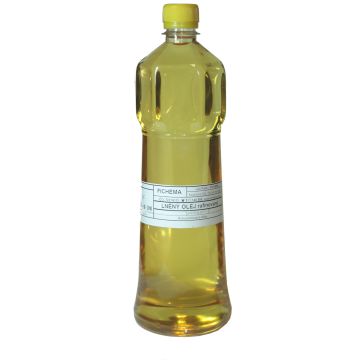 FICHEMA Lněný olej rafinovaný 1 l (1l-0,93 kg)