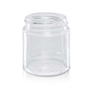 Skleněná dóza čirá 30 ml - plato (110 ks)