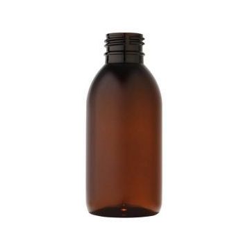 PET lahvička 150 ml, hnědá