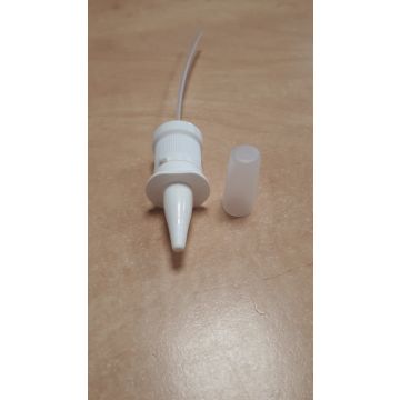 Mechanický rozprašovač s nosním aplikátorem, bílý, DIN 18