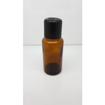 Skleněná lahvička s kapací vložkou, 50 ml