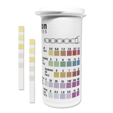Testovací proužky pro akvárium 5in1