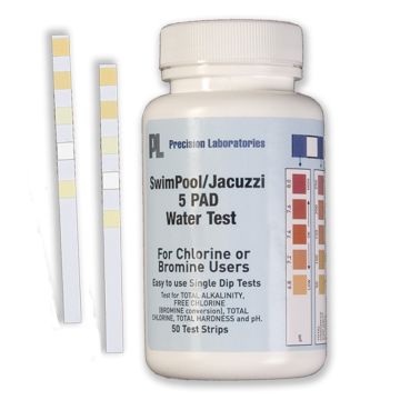Testovací proužky pro bazény 5in1