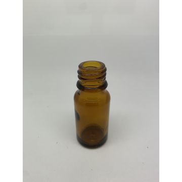 Lahvička 10 ml sklo hnědá