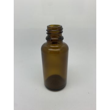 Lahvička 30 ml sklo hnědá