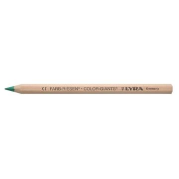 Šestihranná pastelka Lyra - Giants, Tmavě zelená 67