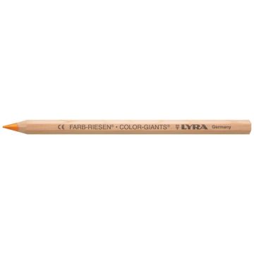 Šestihranná pastelka Lyra - Giants, Neonová oranžová 313
